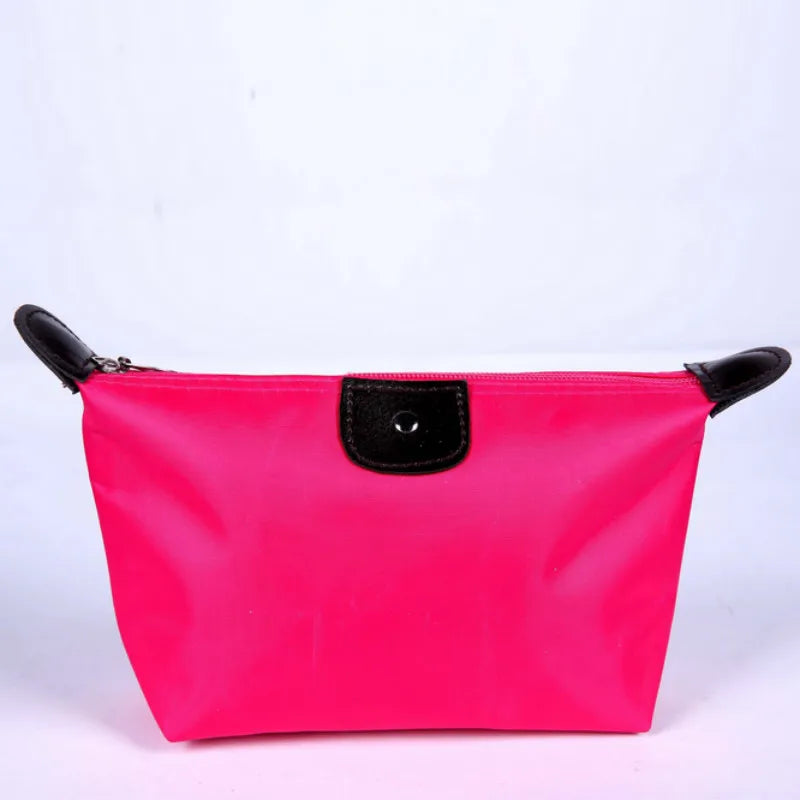 Cosmetic Bag For Women Colorful Waterproof Travel Dumpling Storage Bags Mini Cute Toiletry Makeup Portable Tote Bags Purses 2023