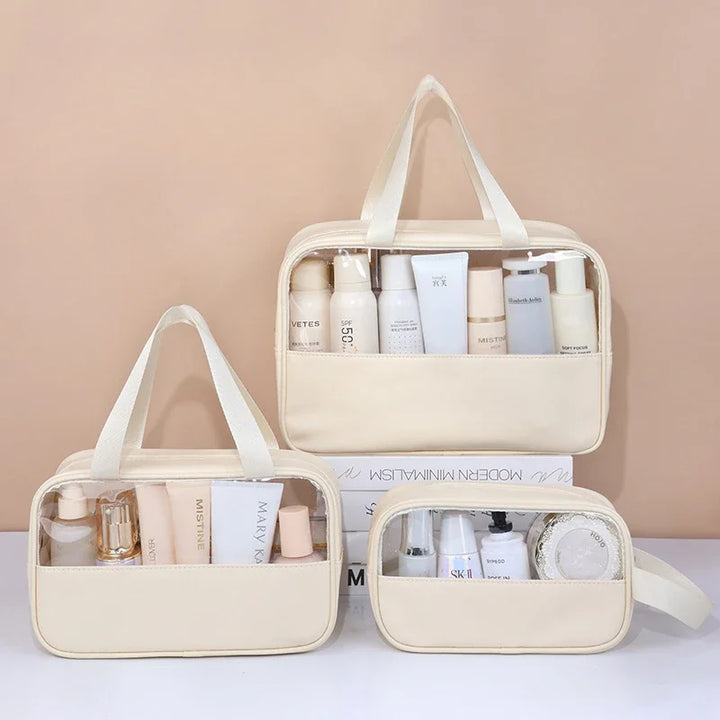Mallette de Toilette Transparente Multifonction – Grande Capacité