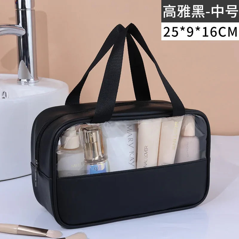 Mallette de Toilette Transparente Multifonction – Grande Capacité