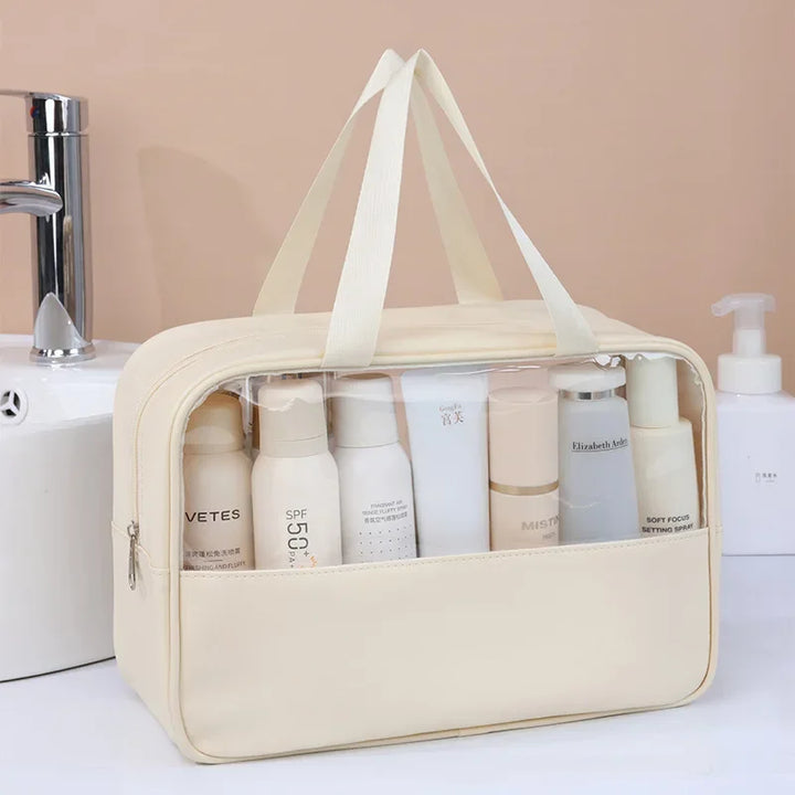 Mallette de Toilette Transparente Multifonction – Grande Capacité