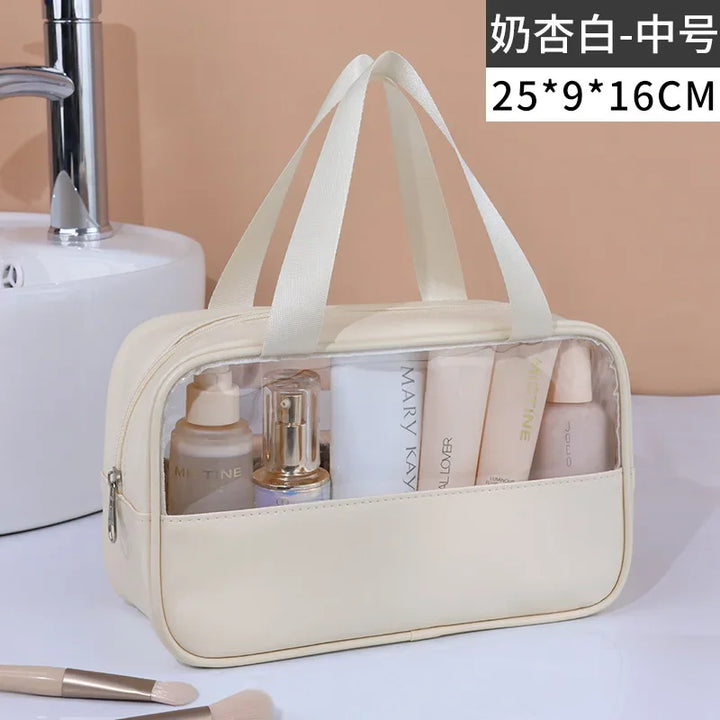 Mallette de Toilette Transparente Multifonction – Grande Capacité