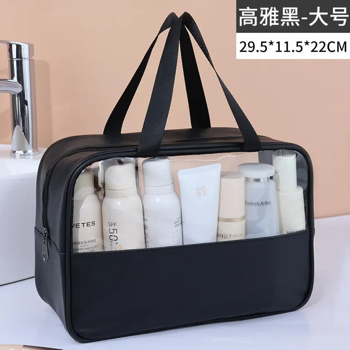 Mallette de Toilette Transparente Multifonction – Grande Capacité