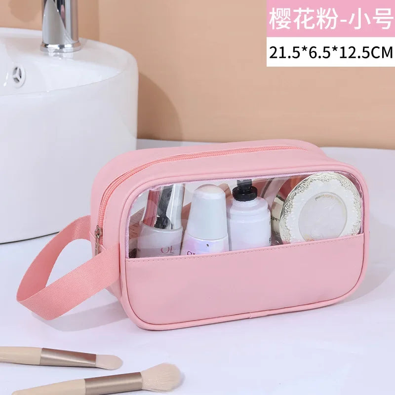 Mallette de Toilette Transparente Multifonction – Grande Capacité