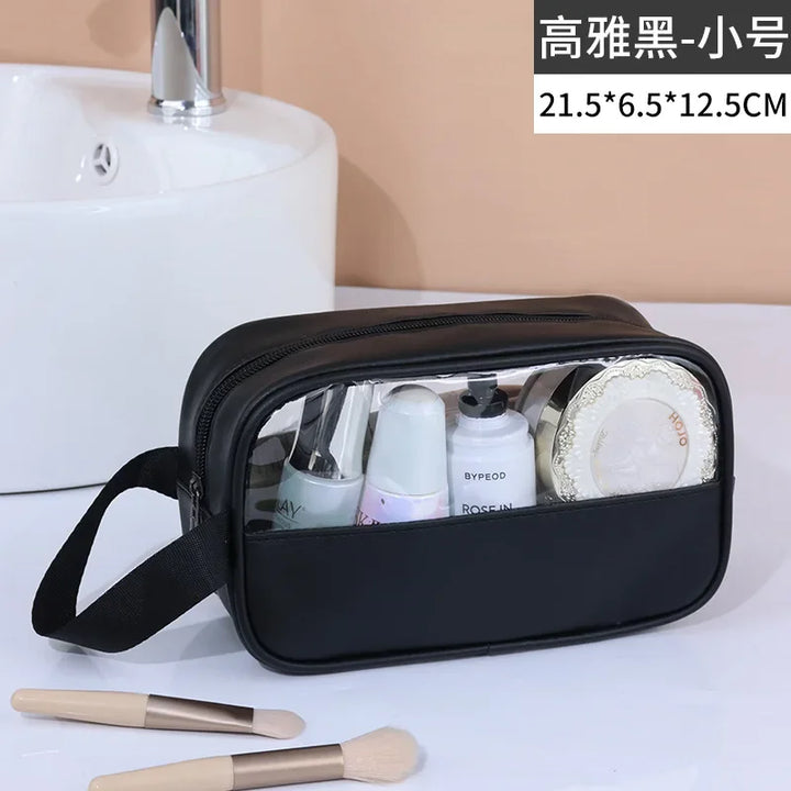 Mallette de Toilette Transparente Multifonction – Grande Capacité