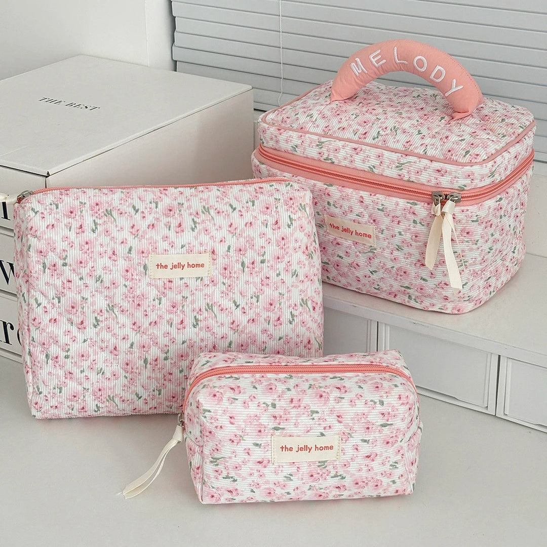 Fashion Pink Flower Women&