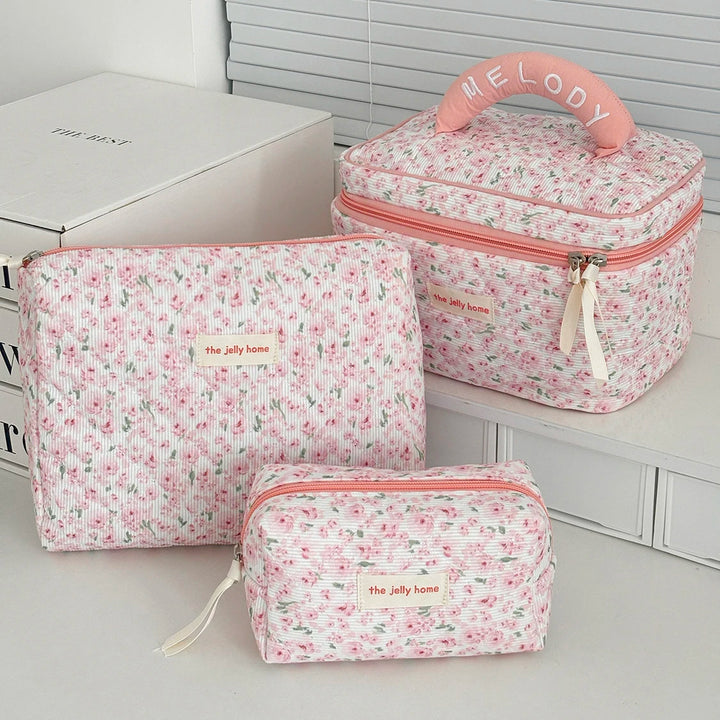 Fashion Pink Flower Women&
