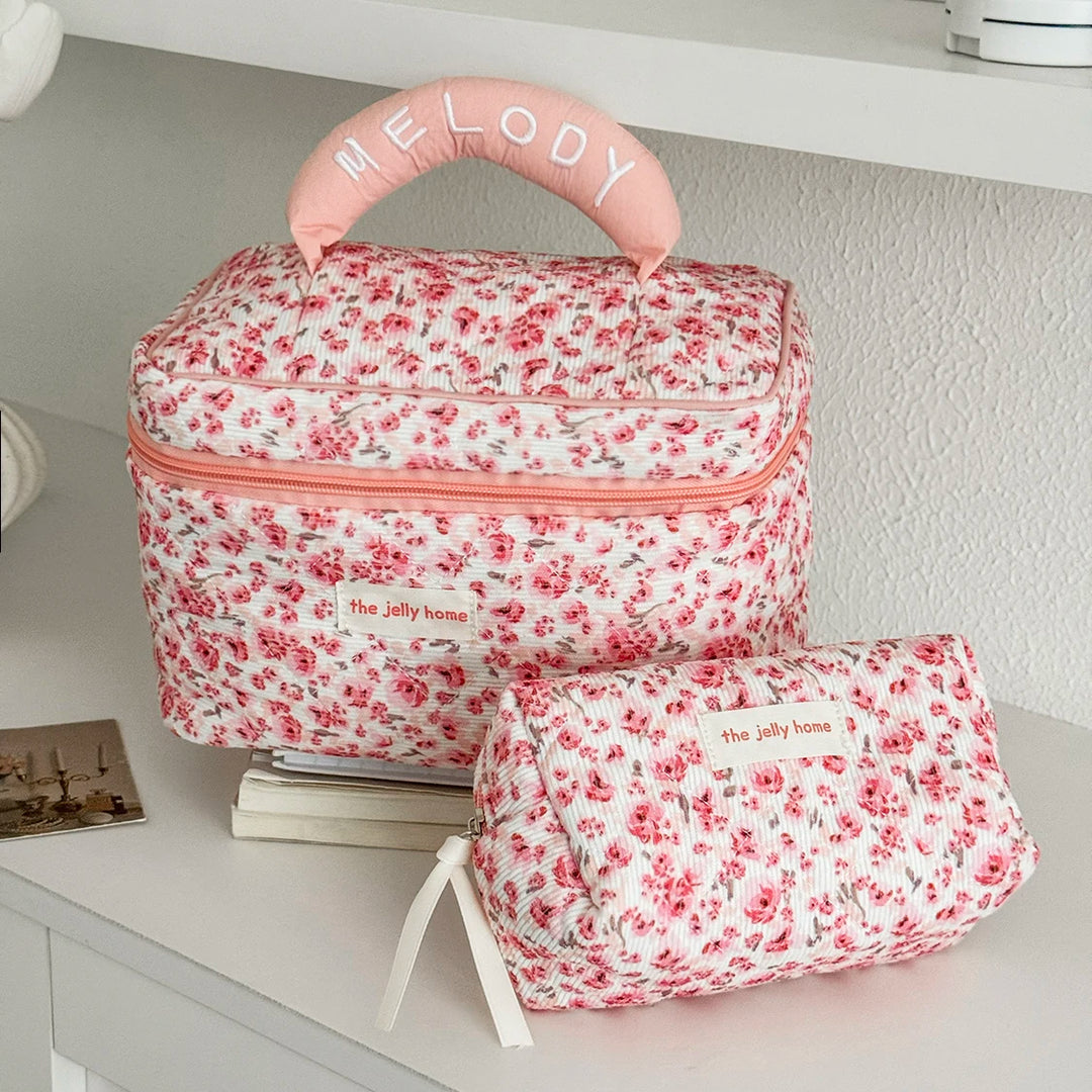 Fashion Pink Flower Women&