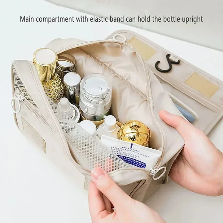 High Quality Travel Makeup Bag Waterproof Toiletries Organizer  Women Neceser Bathroom Hook Wash Pouch Hook Makeup Storage Bag