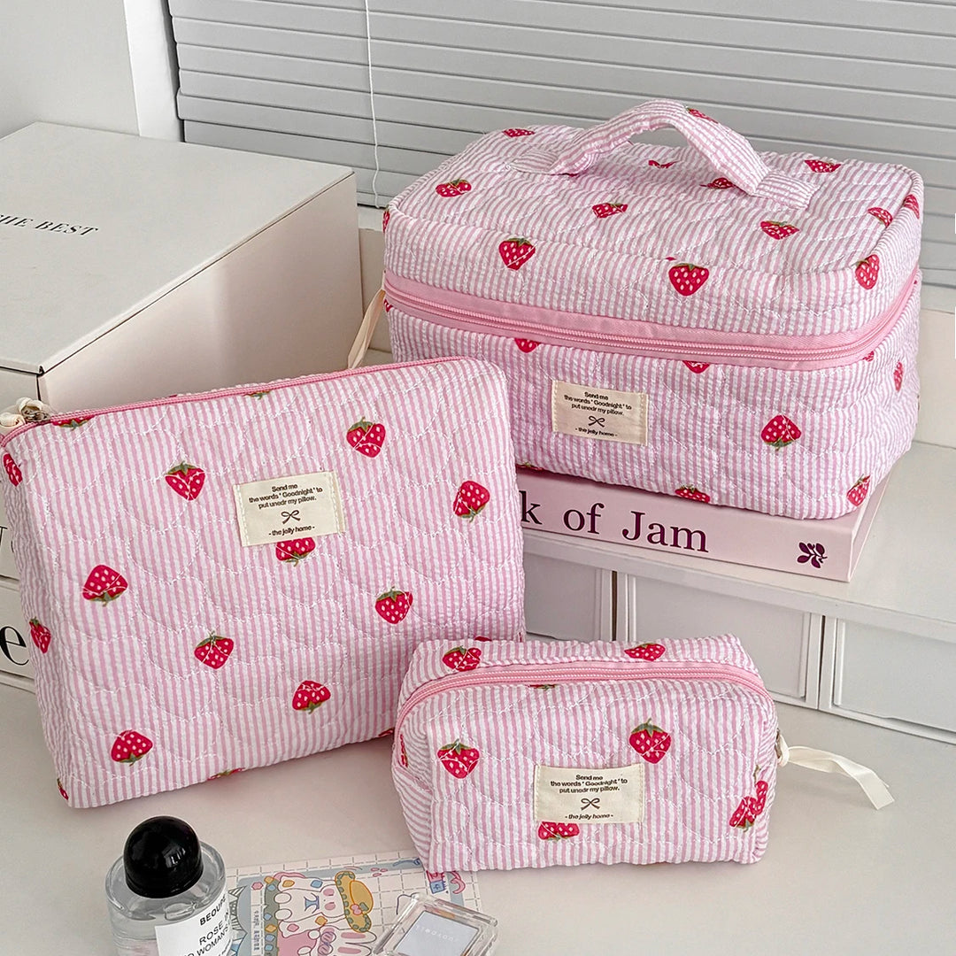 Fashion Pink Flower Women&