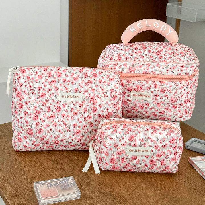 Fashion Pink Flower Women&