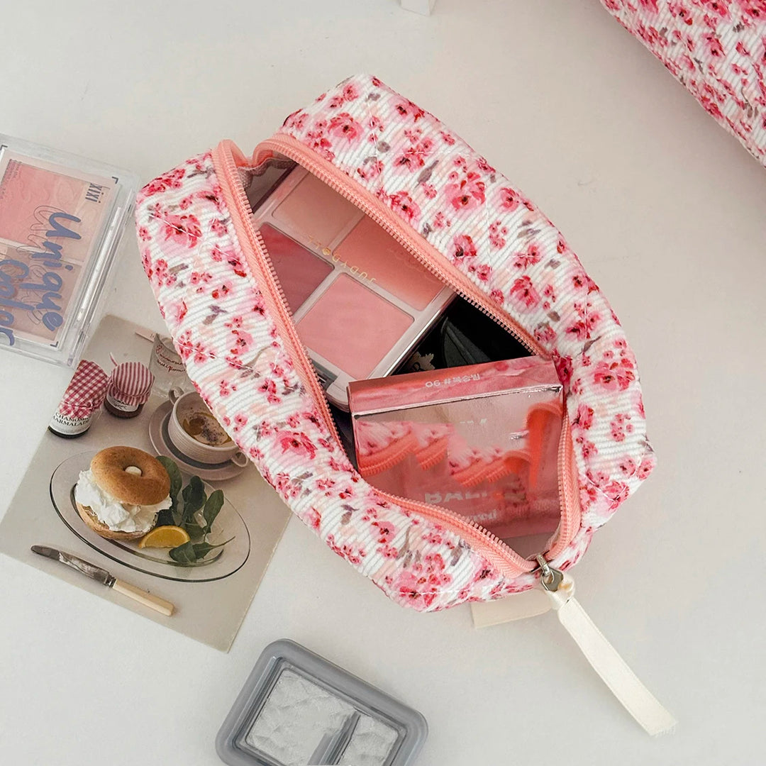 Fashion Pink Flower Women&