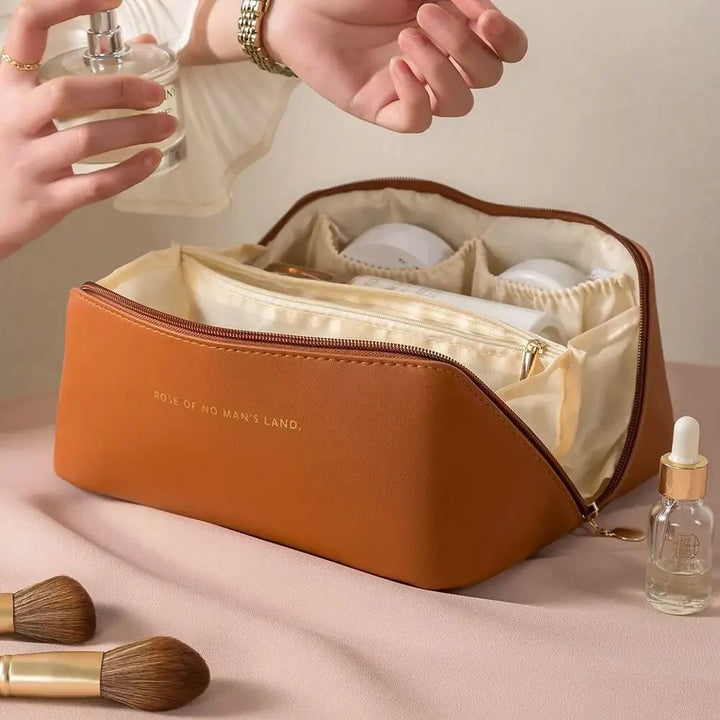 Trousse de Maquillage de Luxe – Boîte de Rangement Compartimentée