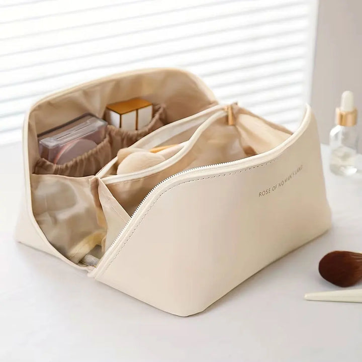 Trousse de Maquillage de Luxe – Boîte de Rangement Compartimentée