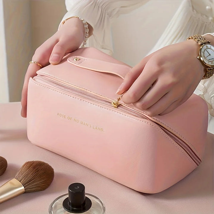 Trousse de Maquillage de Luxe – Boîte de Rangement Compartimentée