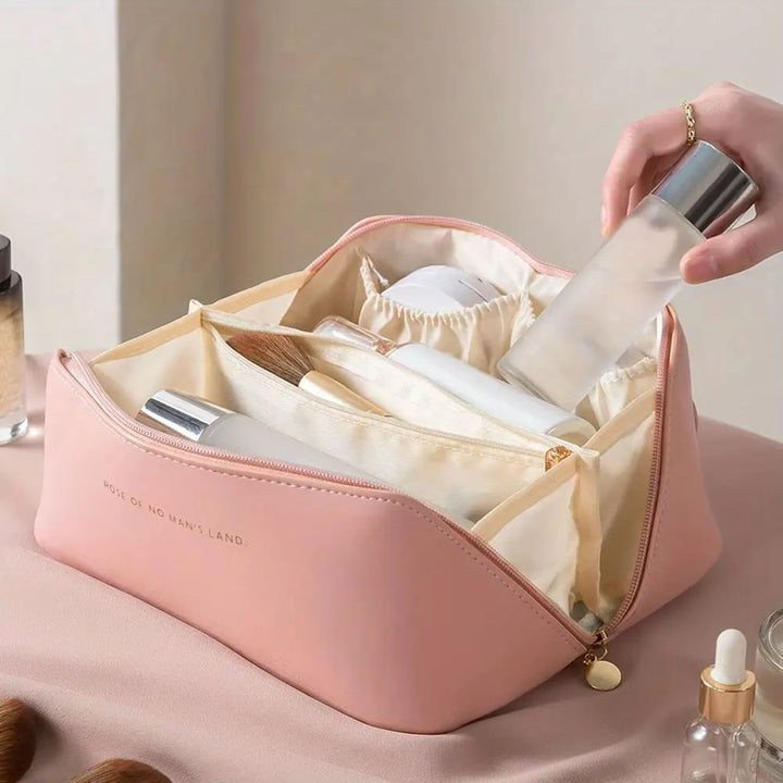 Trousse de Maquillage de Luxe – Boîte de Rangement Compartimentée