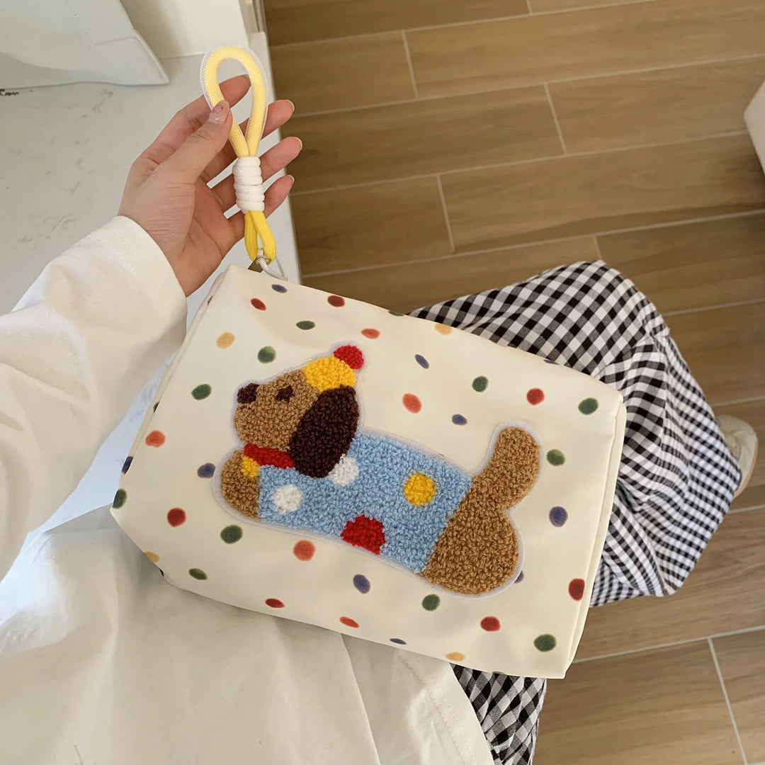 Trousse de Toilette Grande Capacité en Nylon – Format Voyage