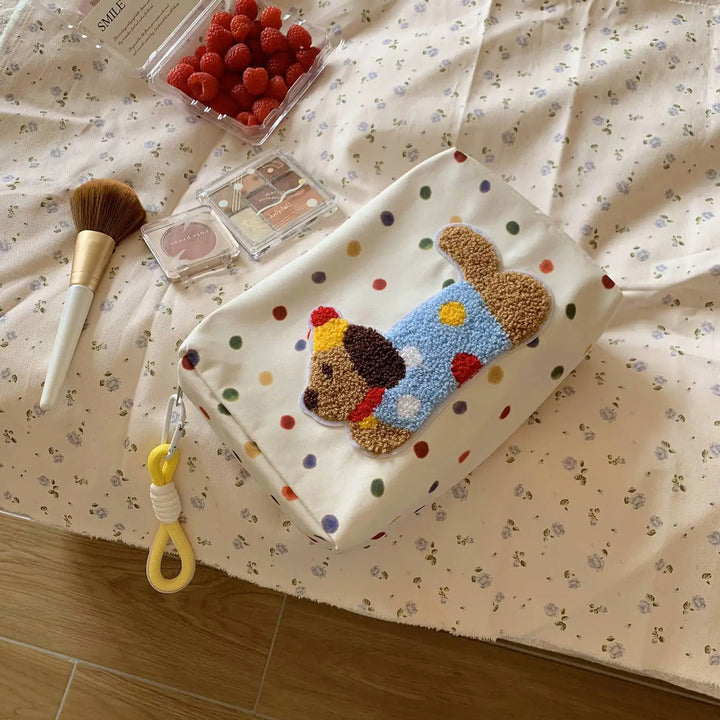 Trousse de Toilette Grande Capacité en Nylon – Format Voyage